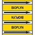 Značení potrubí, bioplyn